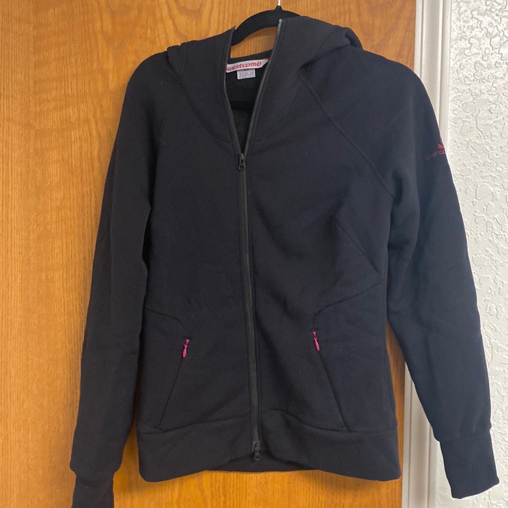 Westcomb black hooded jacket